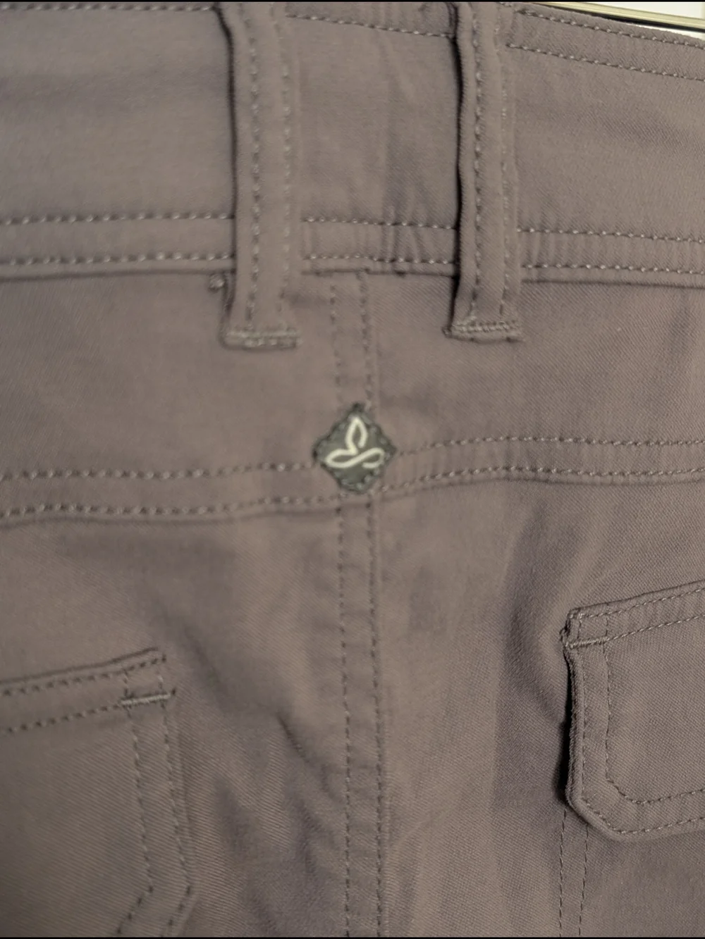 Prana Halle Casual Utility Hiking Outdoors Skort in Gray Size 12 - Picture 8 of 12